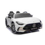 Elektrické autíčko Mercedes-Benz GT63 AMG - dvojmiestne, biele